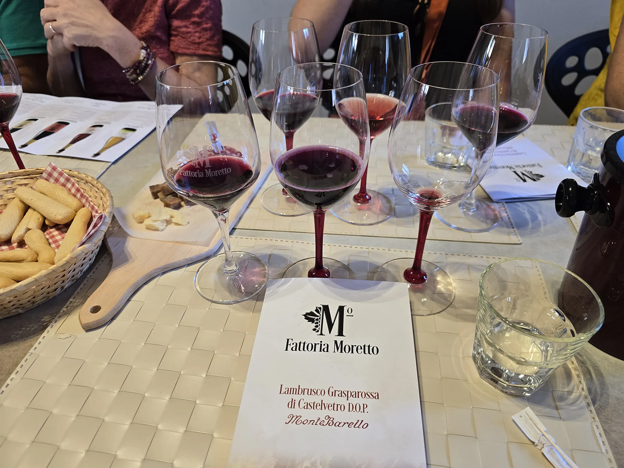 lambrusco tasting