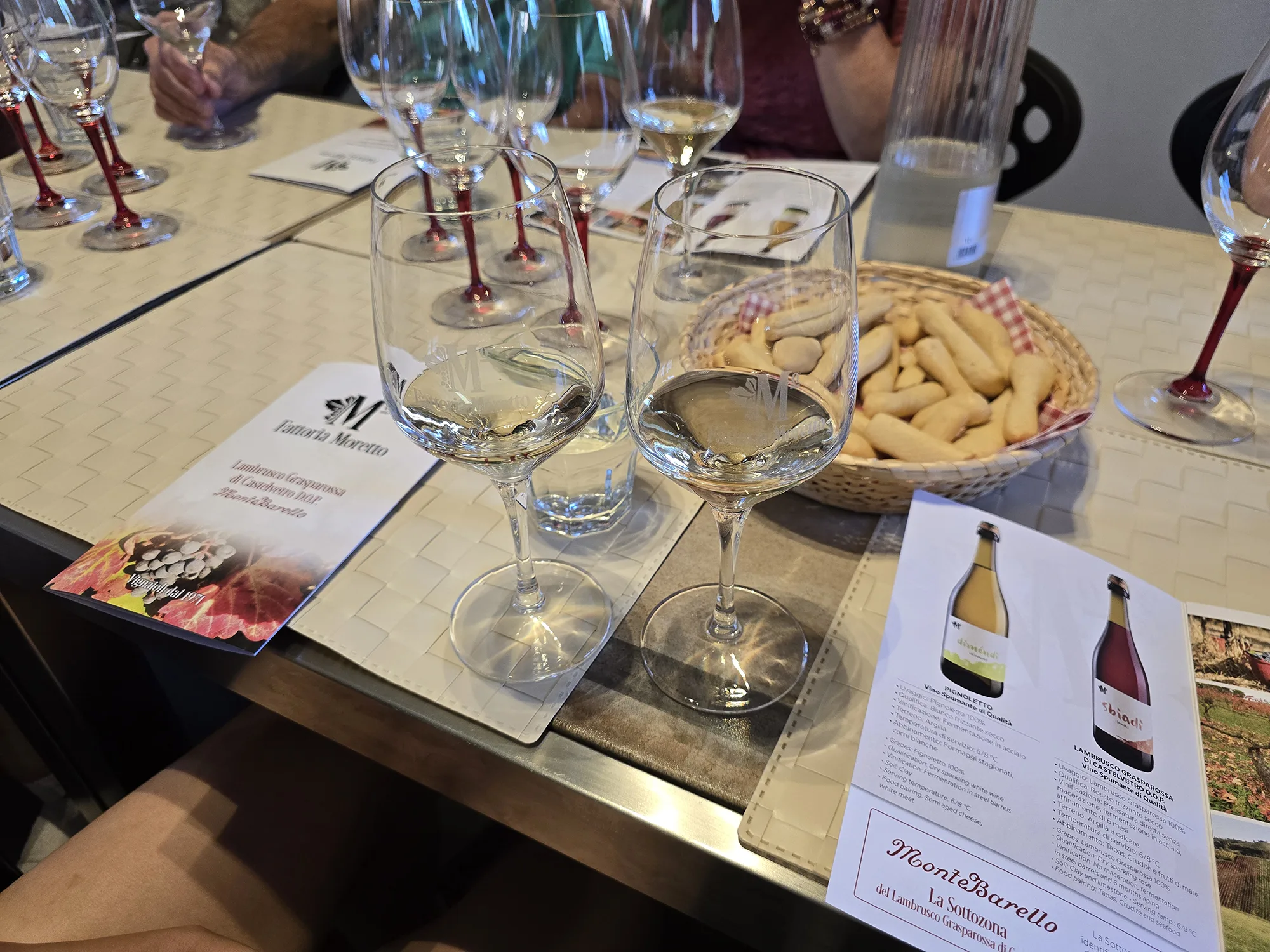lambrusco tasting