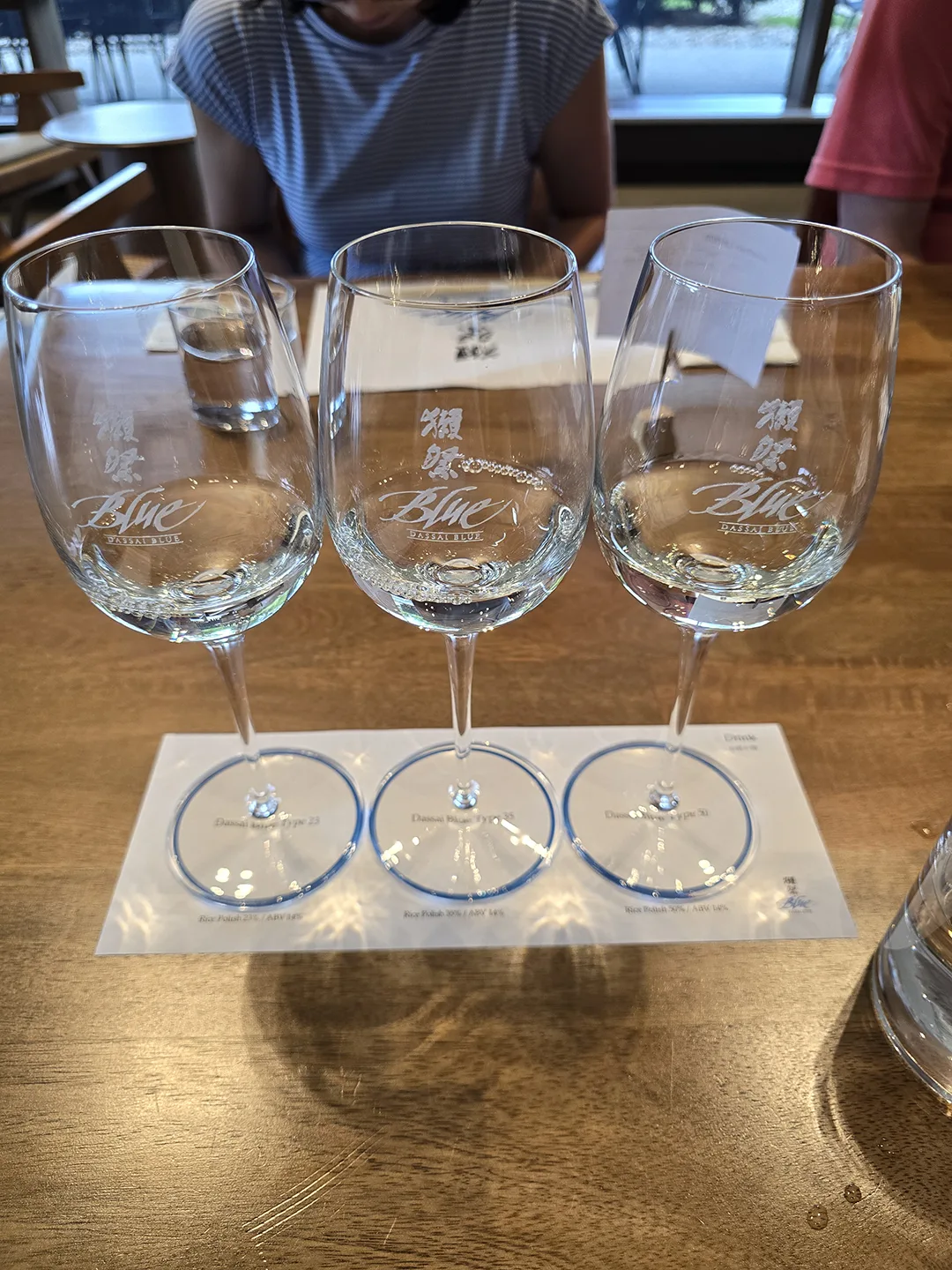sake tasting