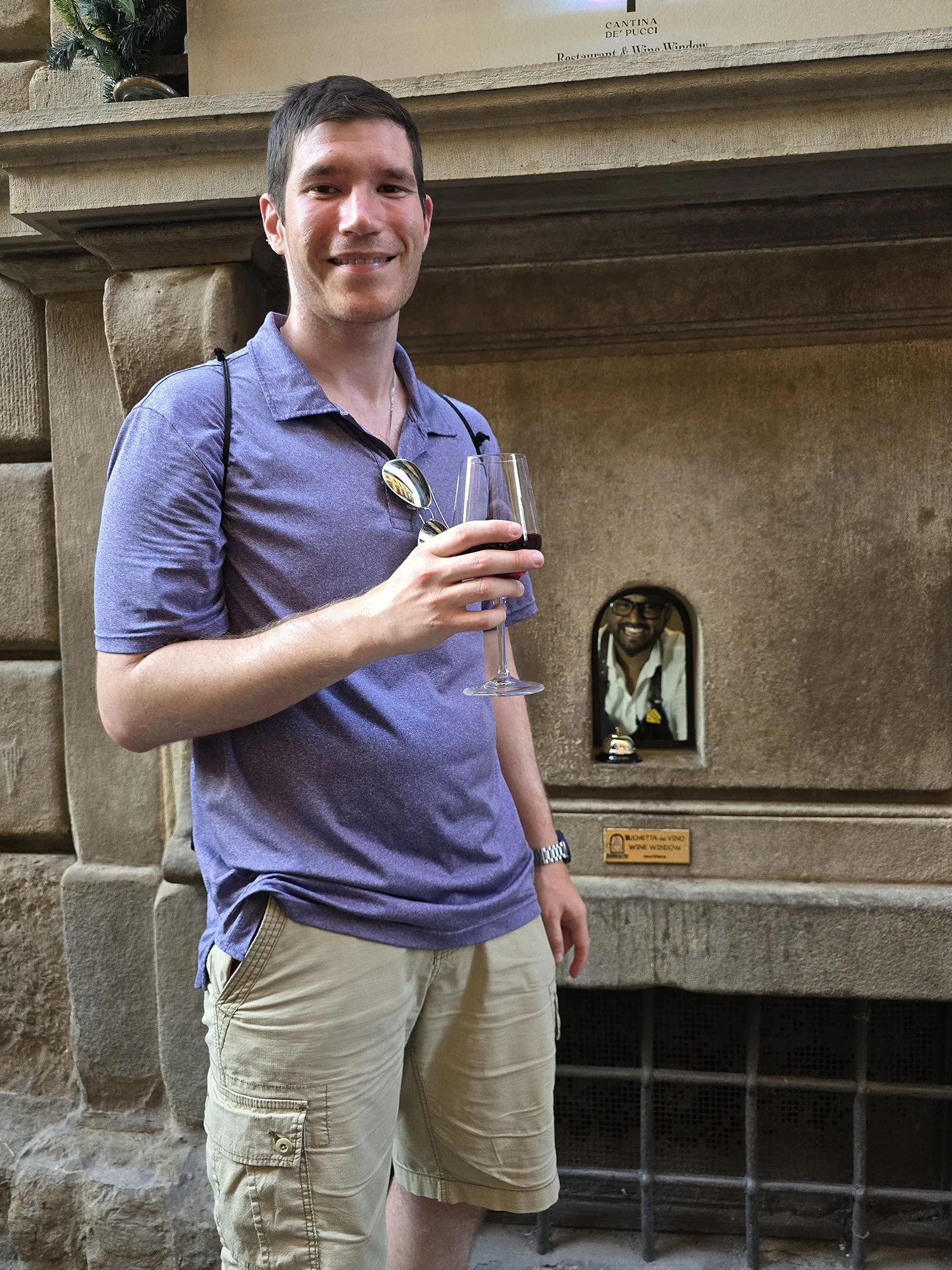 florence wine window