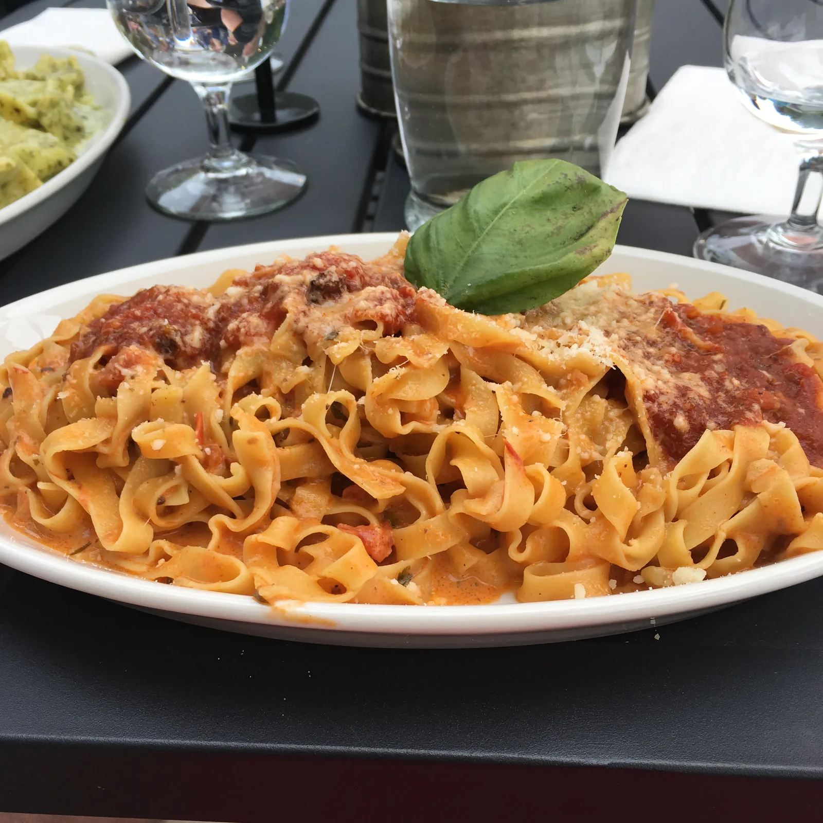 pasta night at magnanini