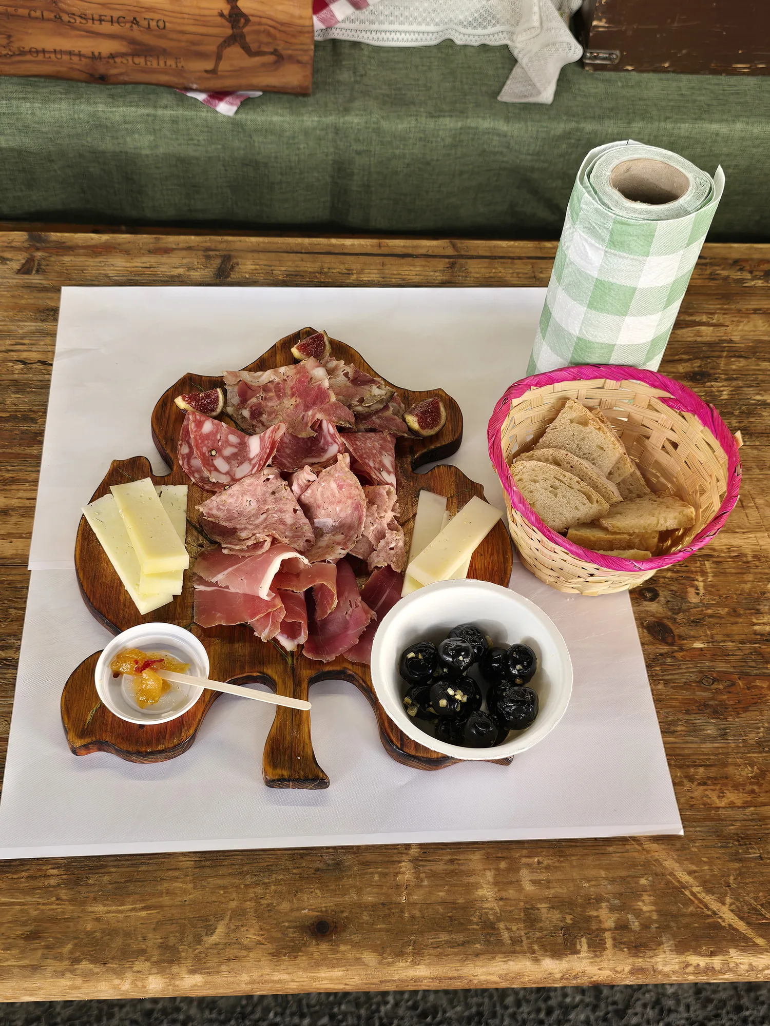 meat and cheese platter