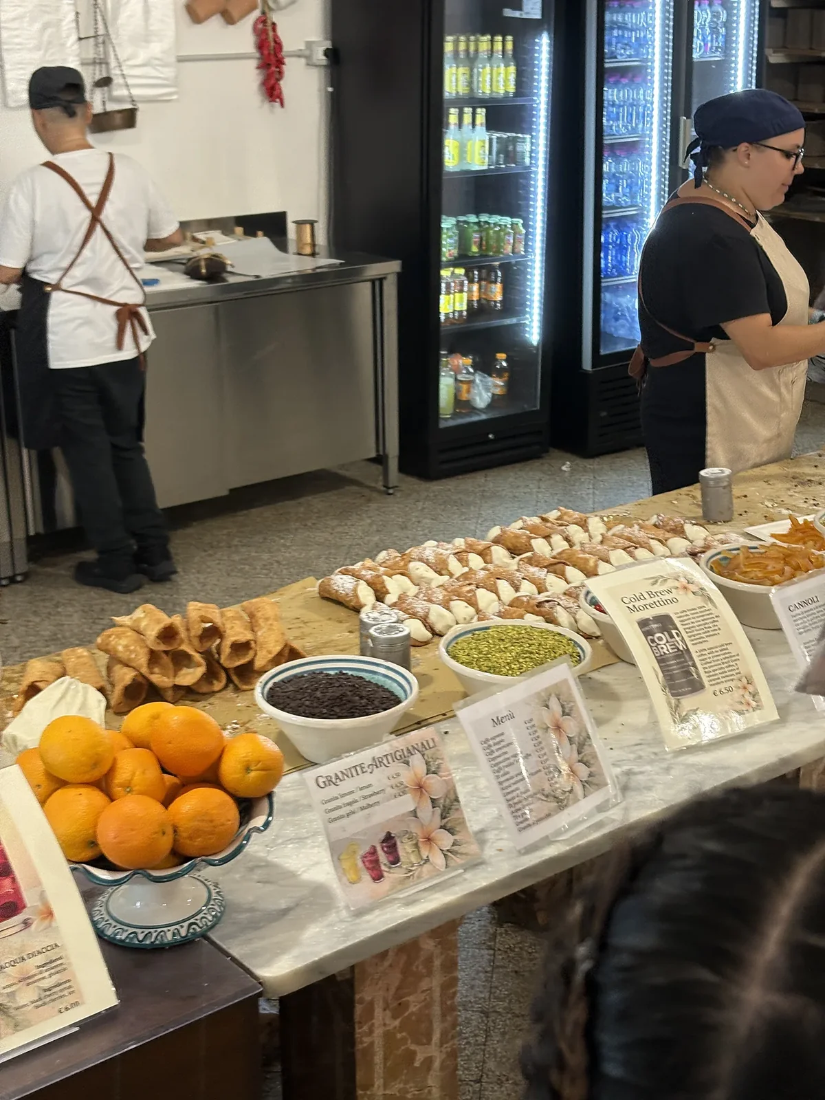 monastery bakery where cannoli are made