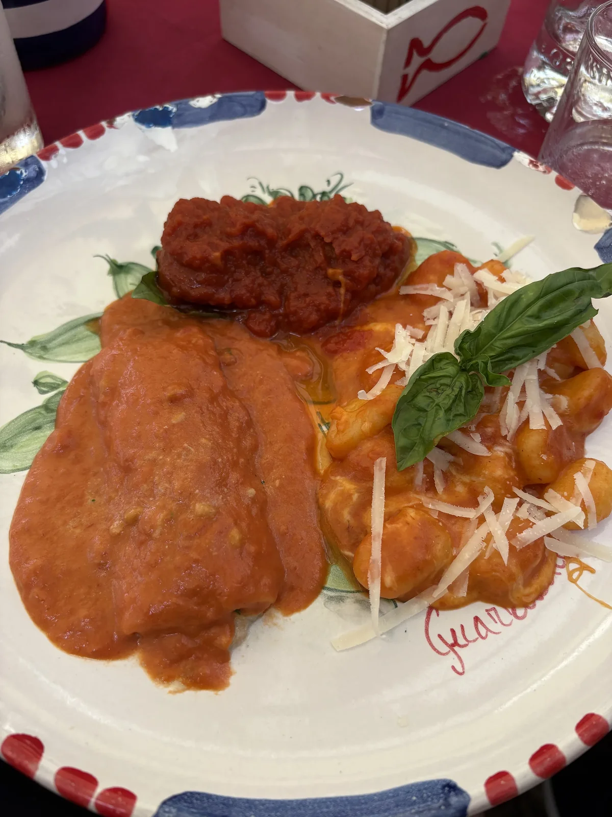 gnocchi and cannelloni