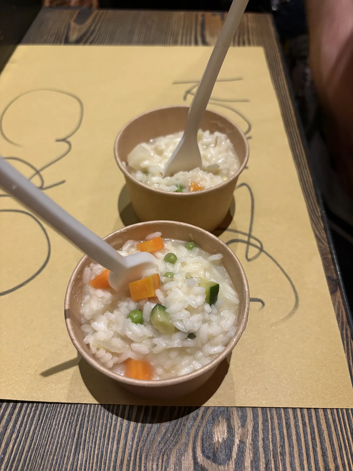 risotto with vegetables